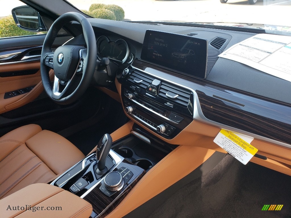 2019 5 Series 540i xDrive Sedan - Black Sapphire Metallic / Cognac photo #5