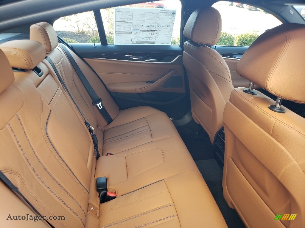 2019 5 Series 540i xDrive Sedan - Black Sapphire Metallic / Cognac photo #6