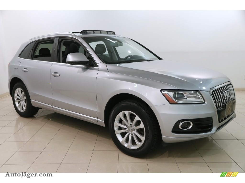 2015 Q5 2.0 TFSI Premium Plus quattro - Florett Silver Metallic / Black photo #1