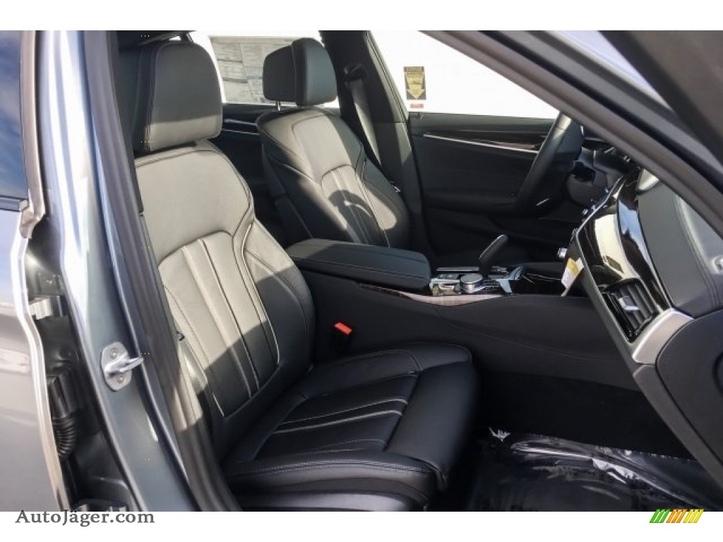 2019 5 Series M550i xDrive Sedan - Bluestone Metallic / Black photo #5