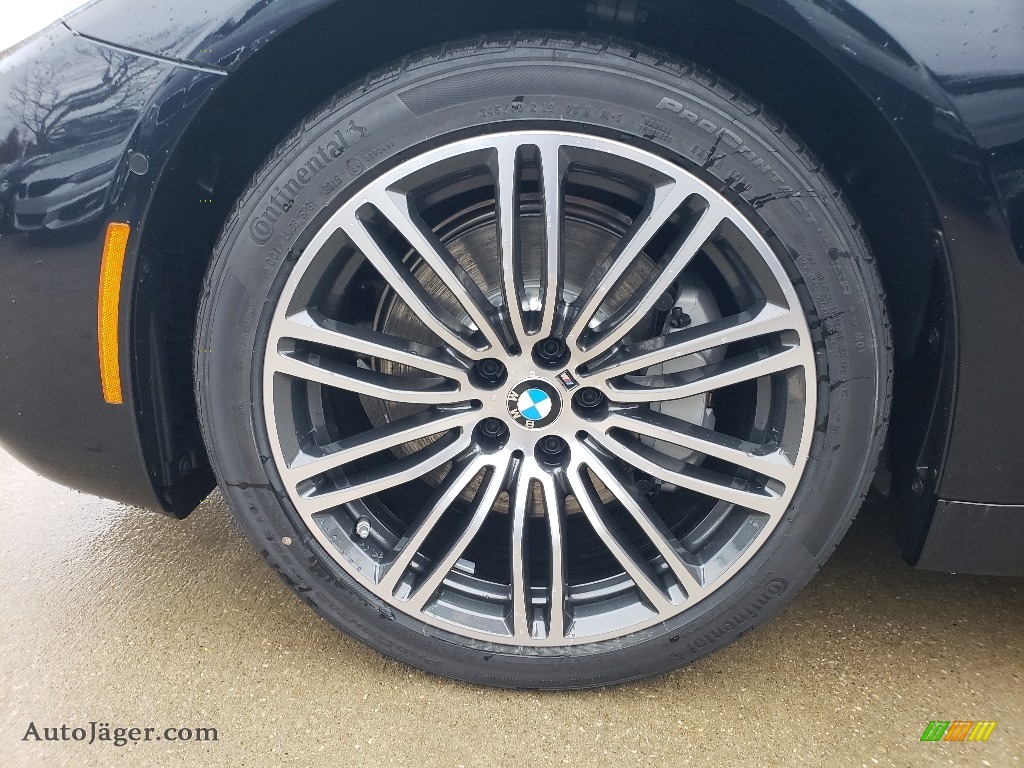 2019 5 Series 540i xDrive Sedan - Carbon Black Metallic / Cognac photo #3