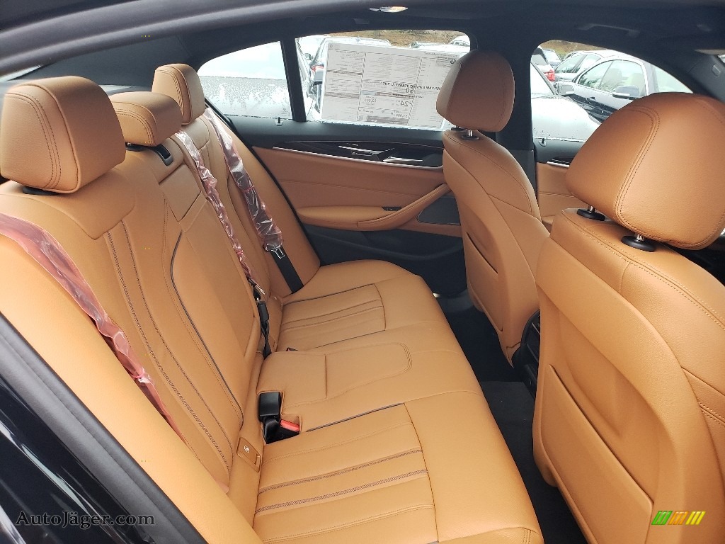 2019 5 Series 540i xDrive Sedan - Carbon Black Metallic / Cognac photo #5