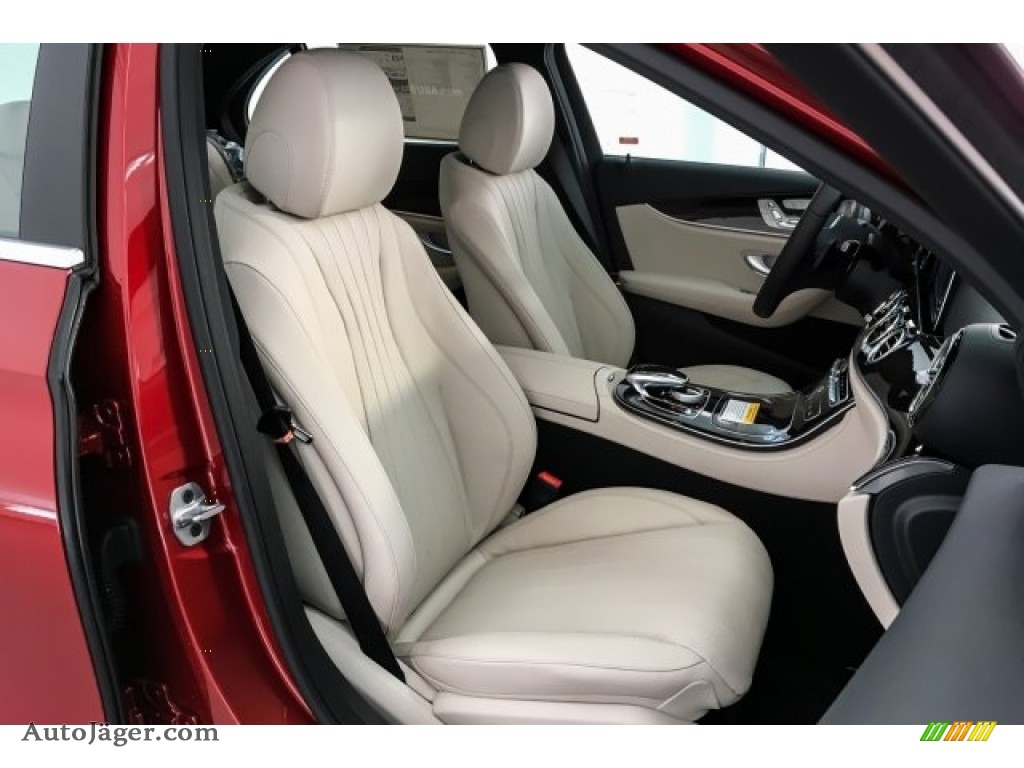 2019 E 450 4Matic Sedan - designo Cardinal Red Metallic / Macchiato Beige/Black photo #5