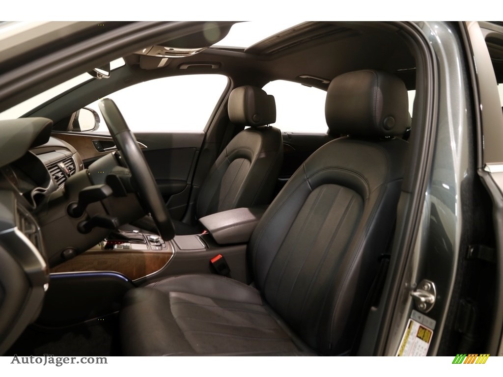 2015 A6 3.0T Prestige quattro Sedan - Daytona Gray Pearl / Black photo #6