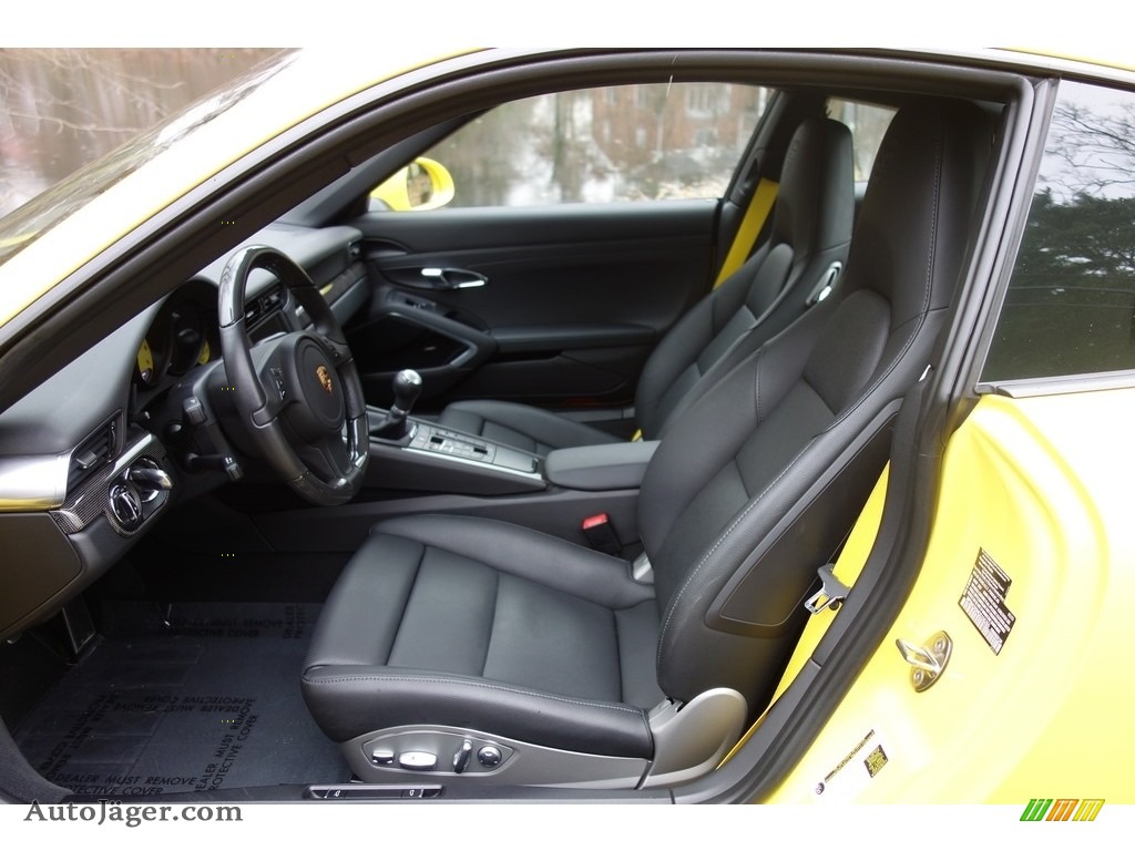 2016 911 Carrera Coupe - Racing Yellow / Black photo #11