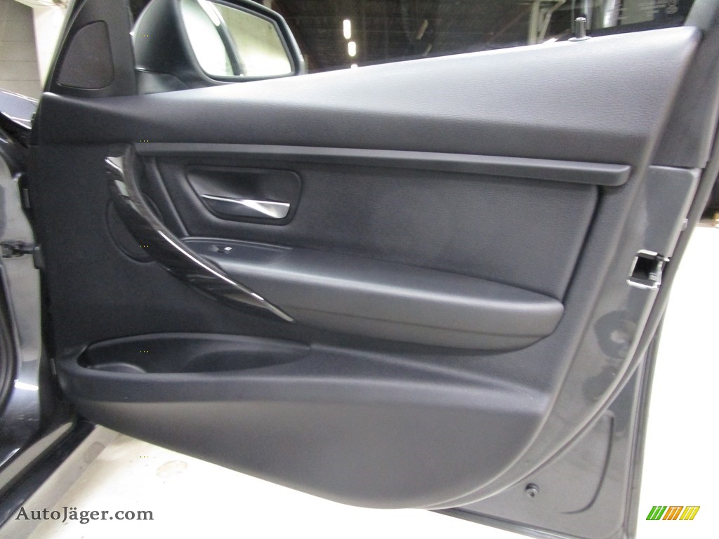 2015 3 Series 320i xDrive Sedan - Mineral Grey Metallic / Black photo #13