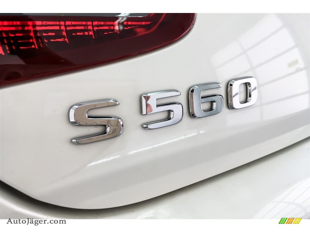 2019 S S 560 Cabriolet - designo Diamond White Metallic / designo Porcelain/Titian Red photo #7