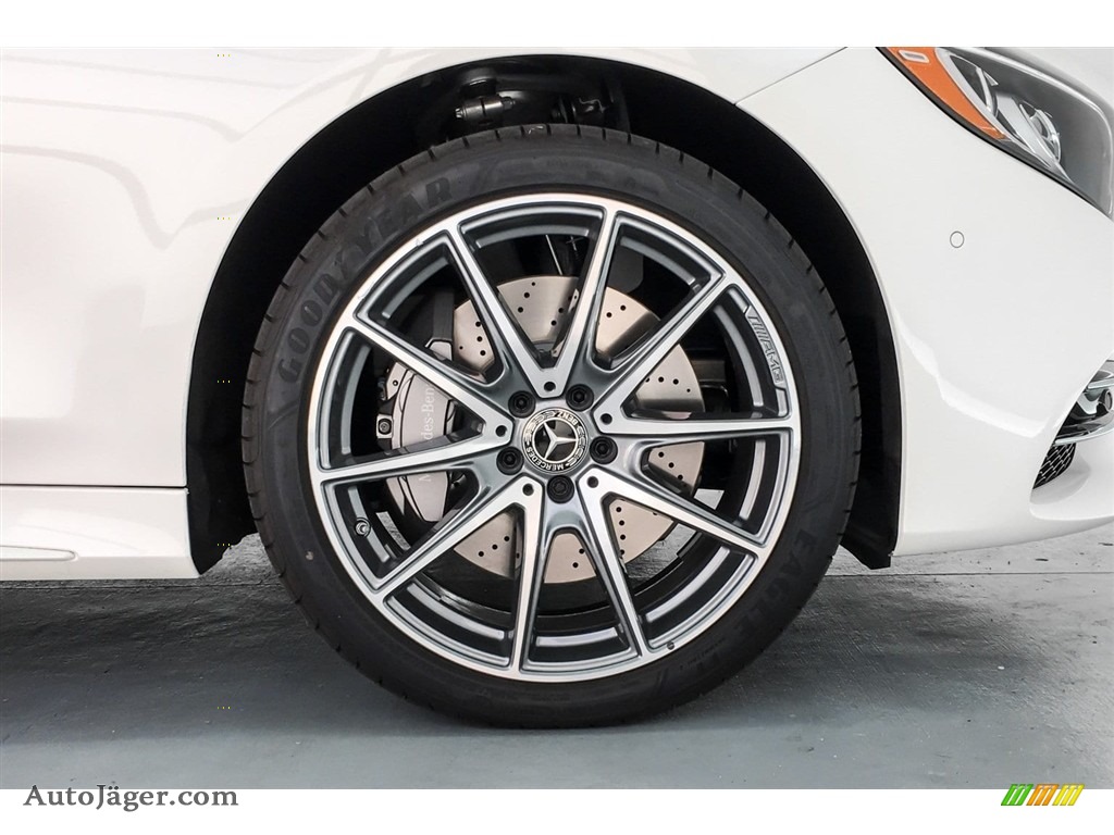 2019 S S 560 Cabriolet - designo Diamond White Metallic / designo Porcelain/Titian Red photo #8