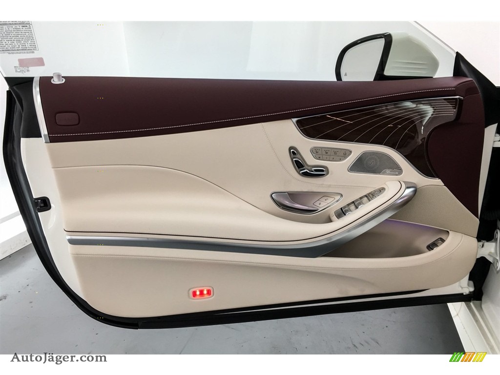 2019 S S 560 Cabriolet - designo Diamond White Metallic / designo Porcelain/Titian Red photo #26