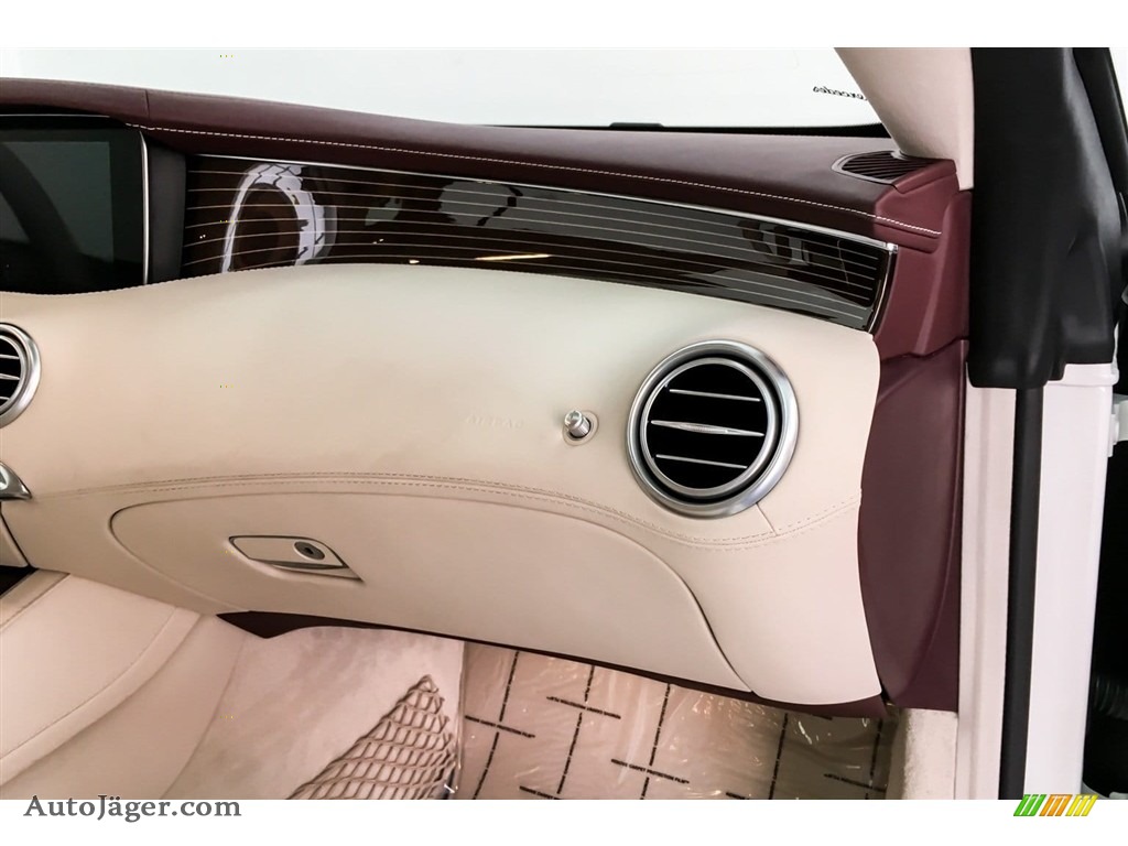 2019 S S 560 Cabriolet - designo Diamond White Metallic / designo Porcelain/Titian Red photo #29