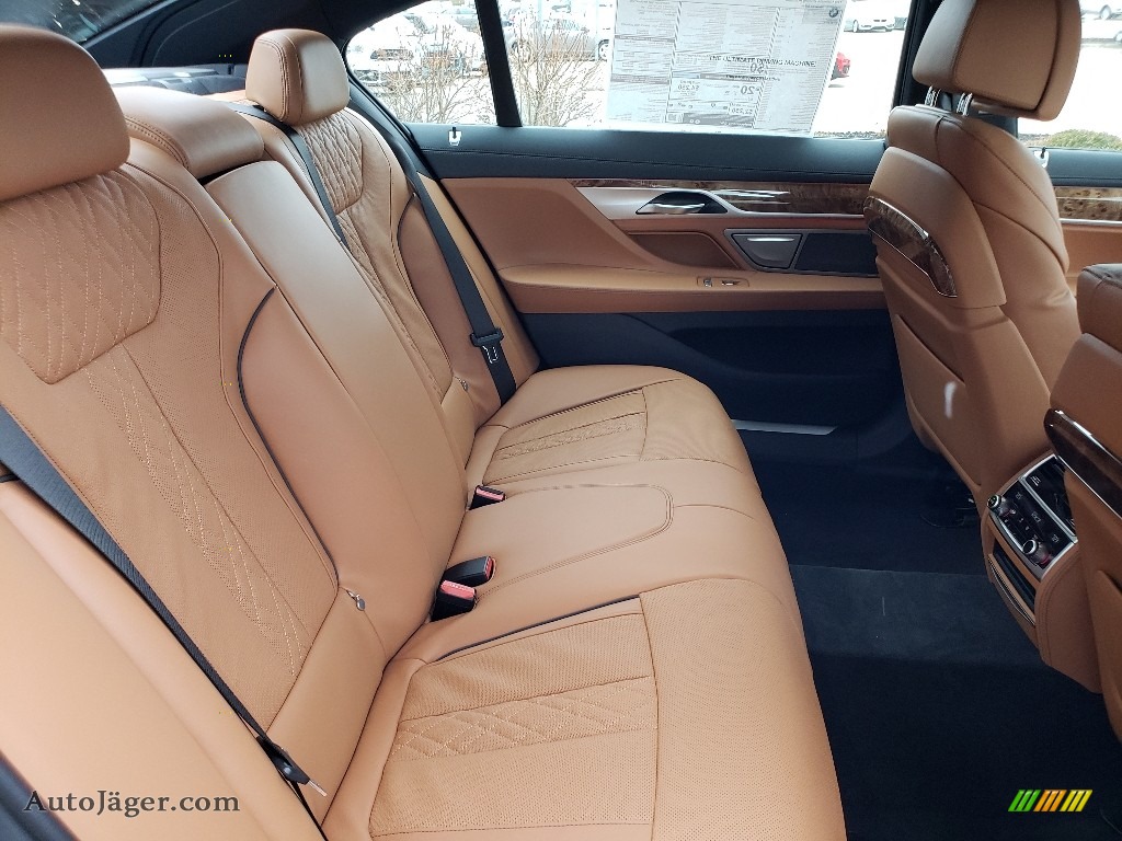 2019 7 Series 750i xDrive Sedan - Carbon Black Metallic / Cognac photo #5