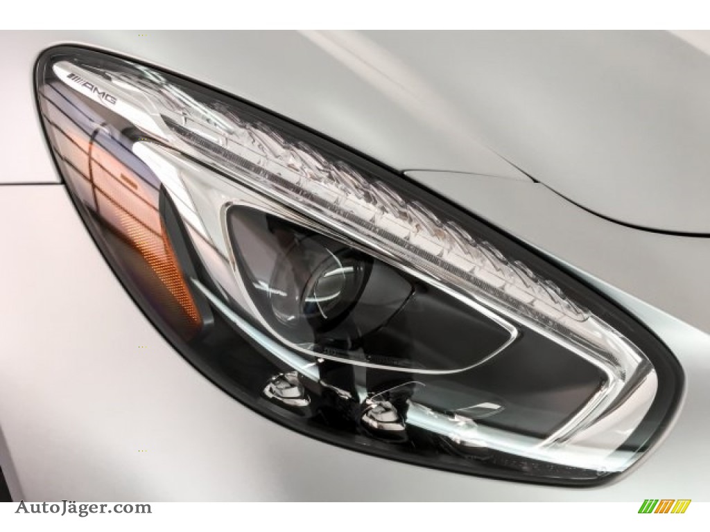 2019 AMG GT C Coupe - designo Iridium Silver Magno (Matte) / Black photo #31