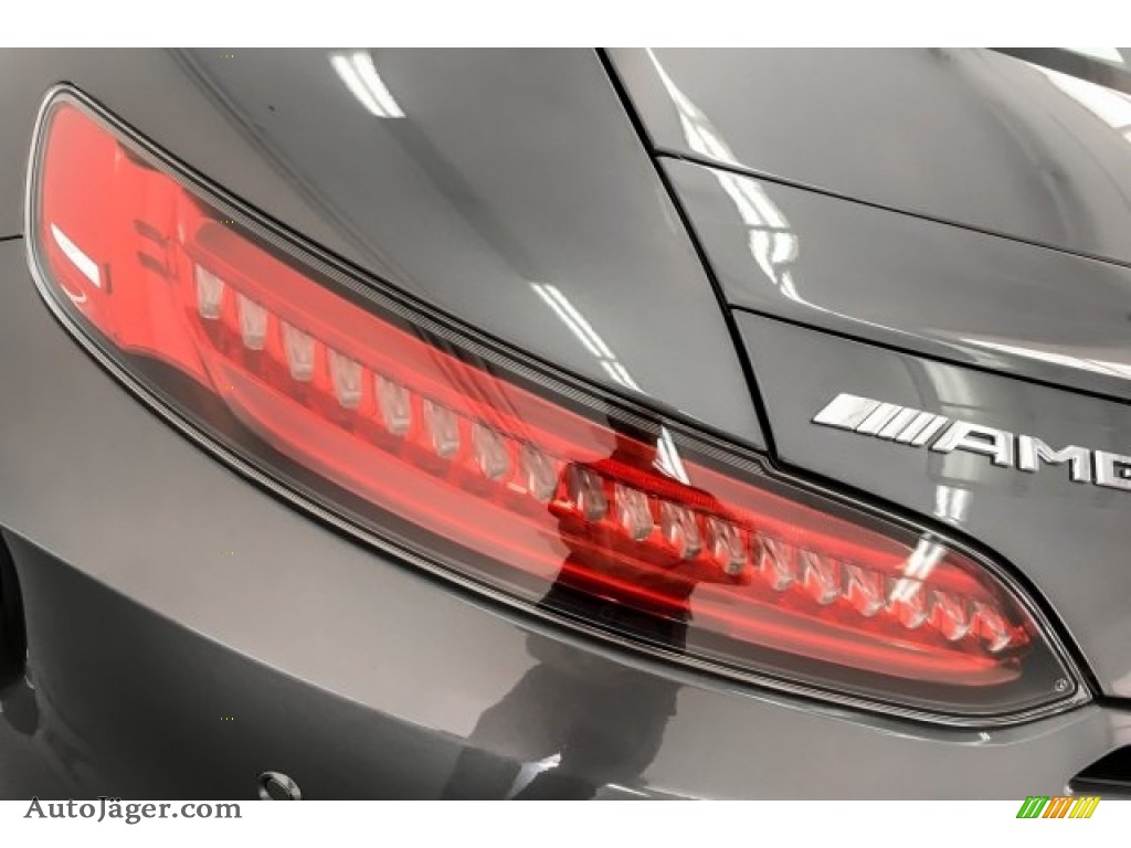 2019 AMG GT C Coupe - Selenite Grey Metallic / Saddle Brown photo #25