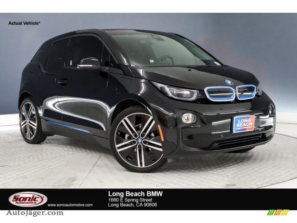 Fluid Black / Tera Dalbergia Brown Full Natural Leather BMW i3 with Range Extender