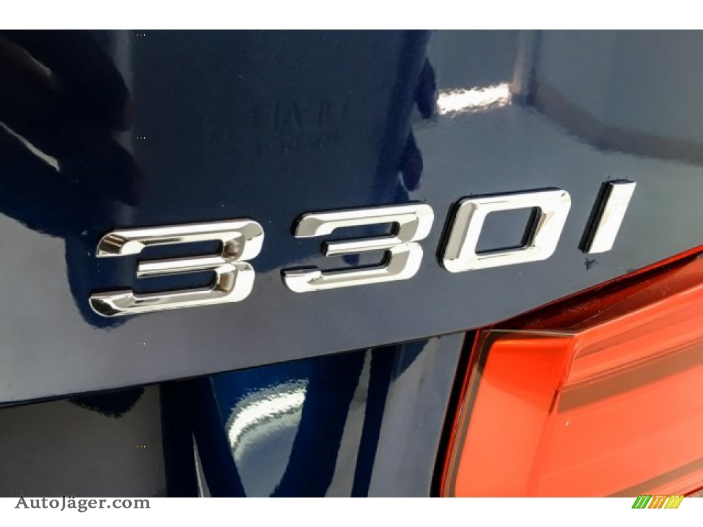 2017 3 Series 330i Sedan - Mediterranean Blue Metallic / Black photo #7