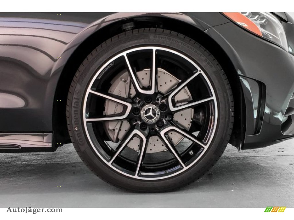 2019 C 300 Coupe - Graphite Grey Metallic / Silk Beige/Black photo #9
