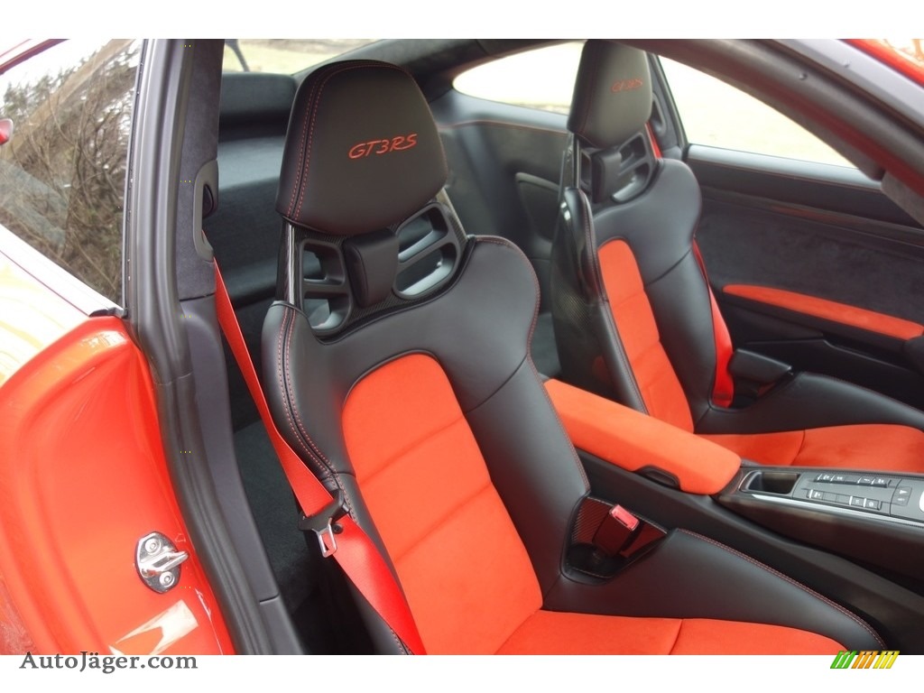 2016 911 GT3 RS - Lava Orange / Black/Lava Orange photo #15