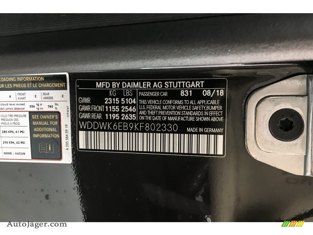 2019 C 43 AMG 4Matic Cabriolet - Graphite Grey Metallic / Black photo #11