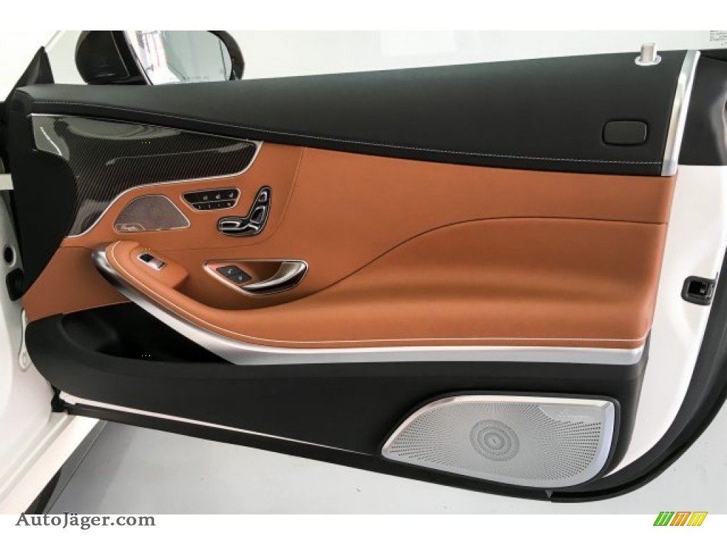 2019 S AMG 63 4Matic Cabriolet - designo Cashmere White (Matte) / designo Saddle Brown/Black photo #29