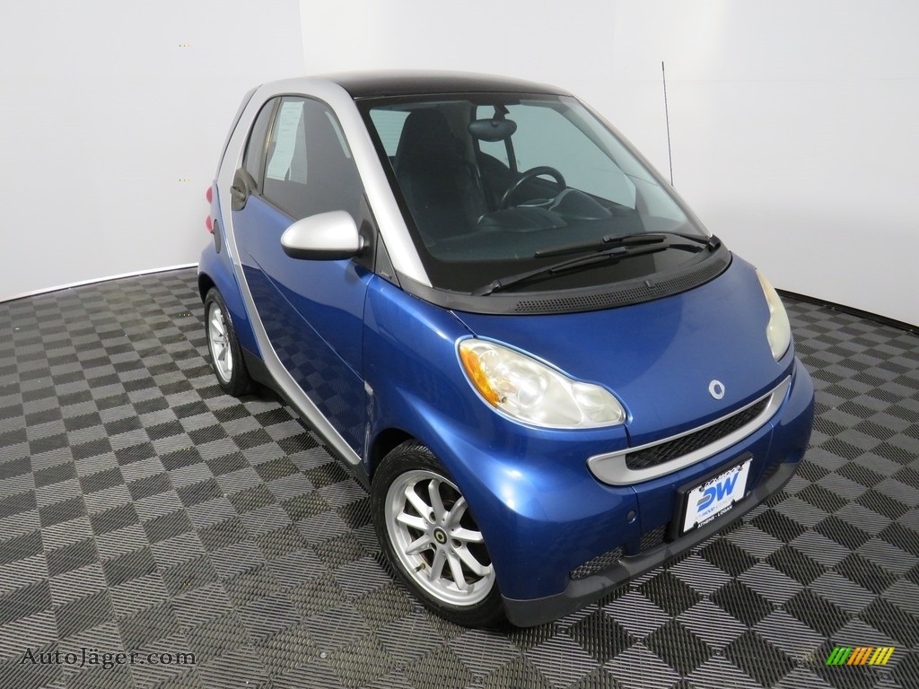 2009 fortwo passion coupe - Blue Metallic / Design Black photo #6