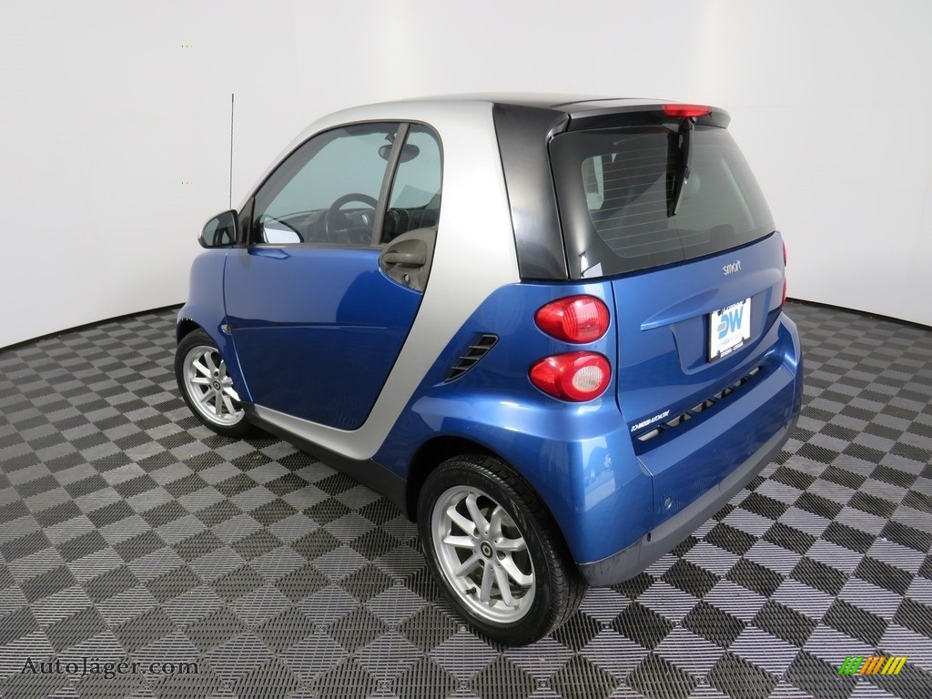 2009 fortwo passion coupe - Blue Metallic / Design Black photo #14