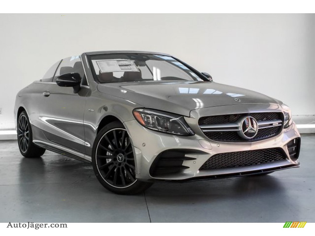 2019 C 43 AMG 4Matic Cabriolet - Mojave Silver Metallic / Cranberry Red/Black photo #12