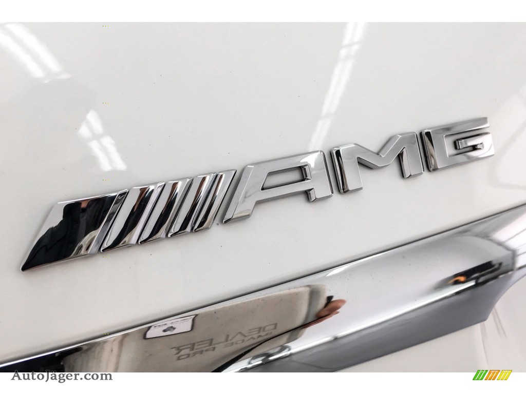 2019 S AMG 63 4Matic Sedan - designo Diamond White Metallic / Black photo #28