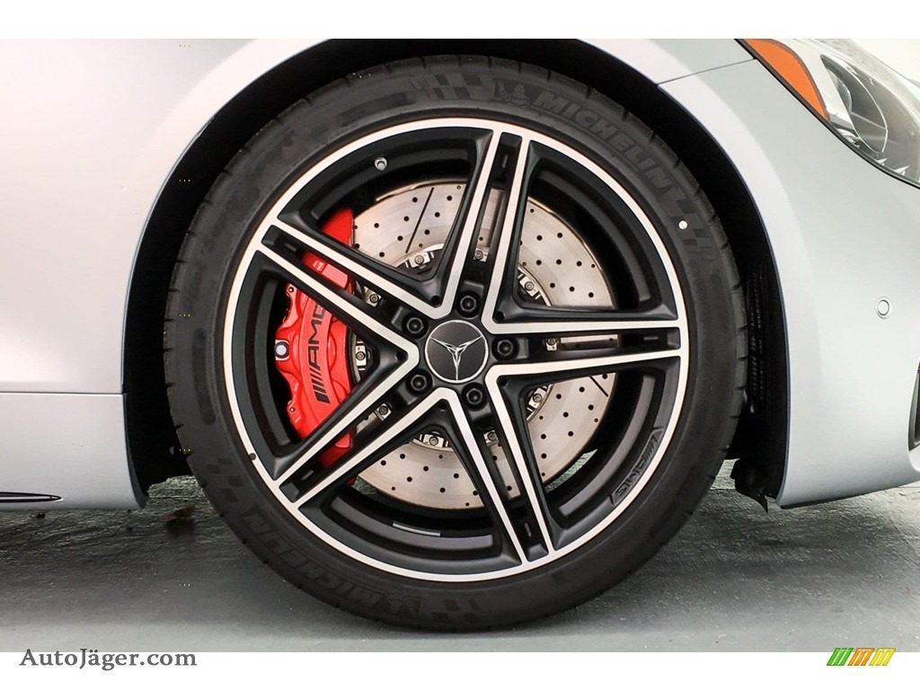 2019 AMG GT C Coupe - designo Iridium Silver Magno (Matte) / Red Pepper/Black photo #8