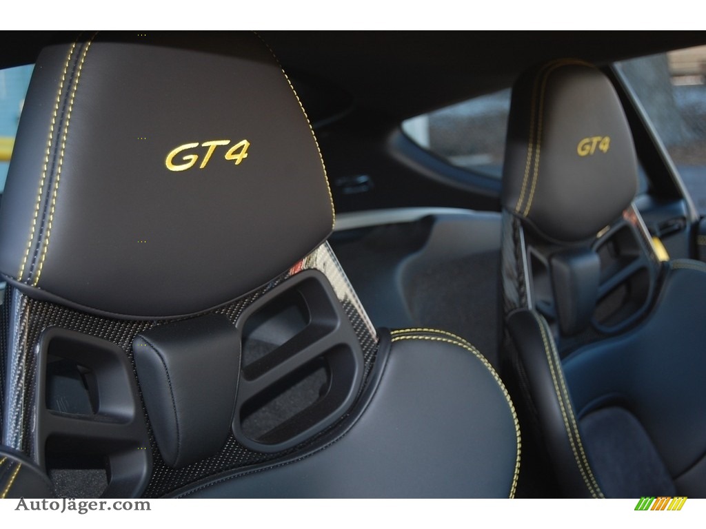 2016 Cayman GT4 - Racing Yellow / Black photo #9