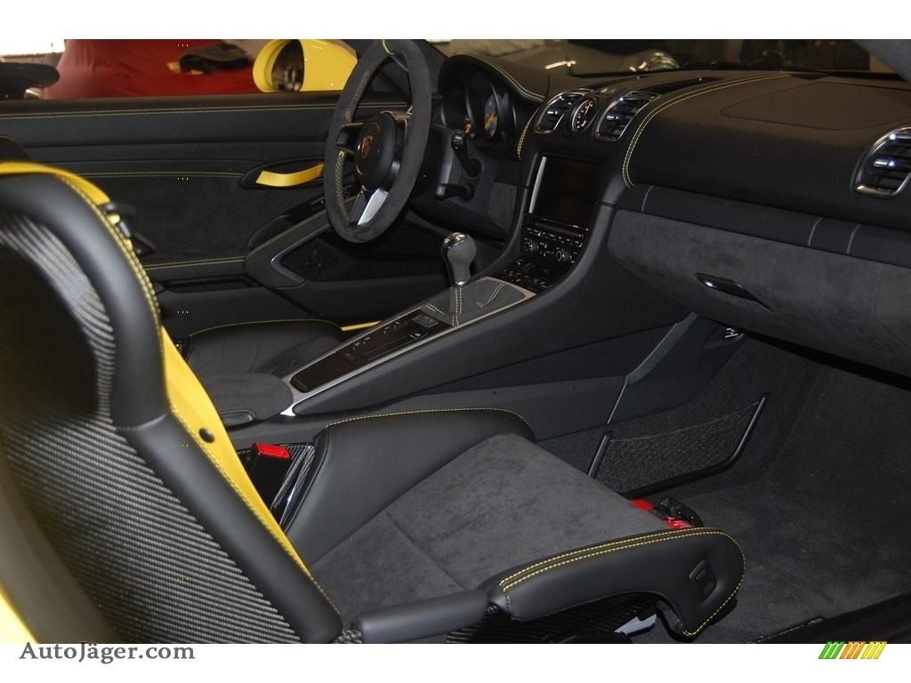 2016 Cayman GT4 - Racing Yellow / Black photo #17