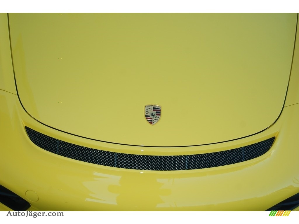 2016 Cayman GT4 - Racing Yellow / Black photo #32