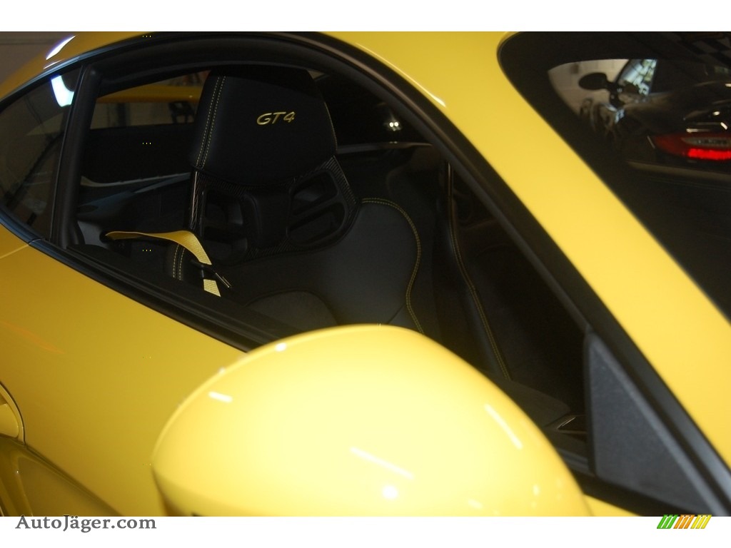 2016 Cayman GT4 - Racing Yellow / Black photo #36