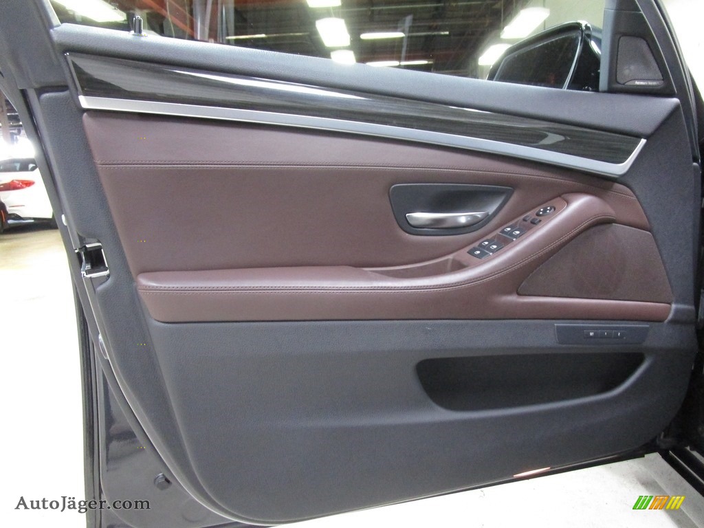 2016 5 Series 535i xDrive Sedan - Dark Graphite Metallic / Mocha photo #7