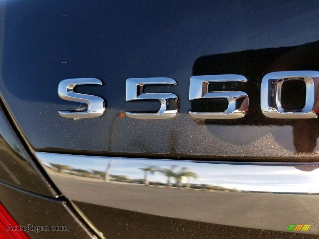 2014 S 550 4MATIC Sedan - Black / Nut Brown/Black photo #41