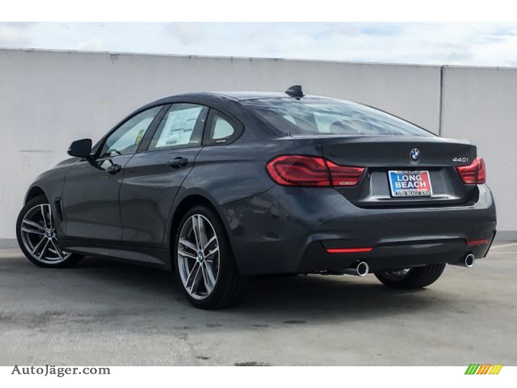 2019 4 Series 440i Gran Coupe - Mineral Grey Metallic / Coral Red photo #2