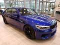 BMW M5 Sedan Marina Bay Blue metallic photo #1