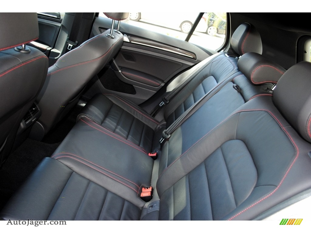 2015 Golf GTI 4-Door 2.0T Autobahn - Deep Black Pearl / Titan Black Leather photo #12