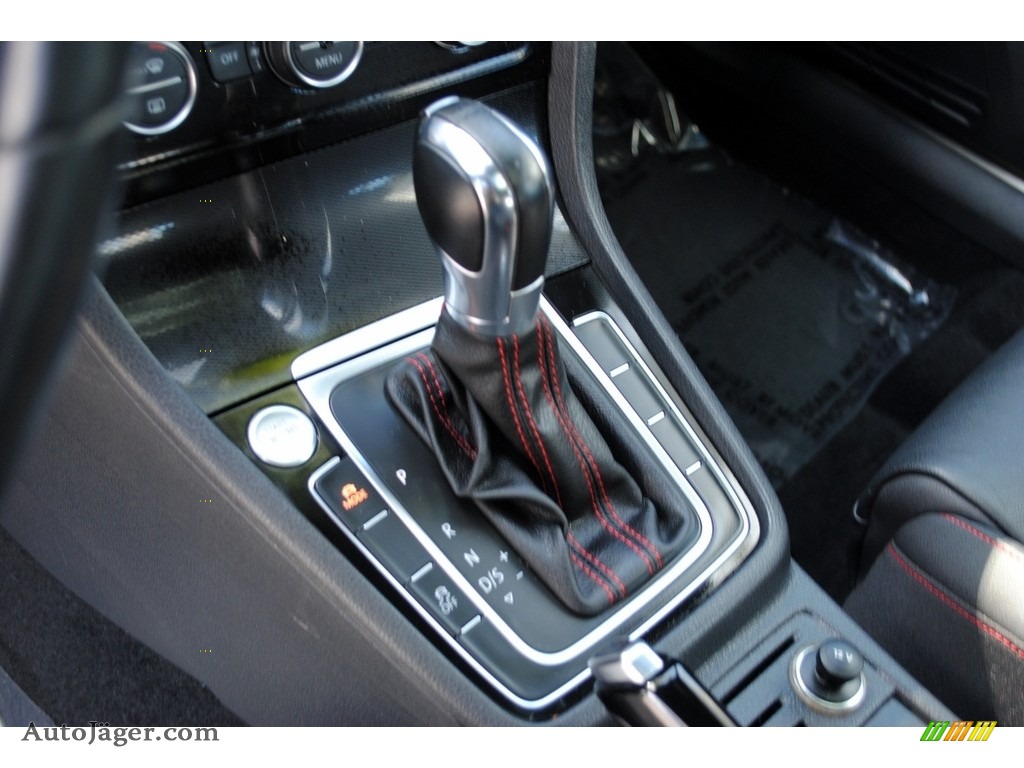 2015 Golf GTI 4-Door 2.0T Autobahn - Deep Black Pearl / Titan Black Leather photo #16