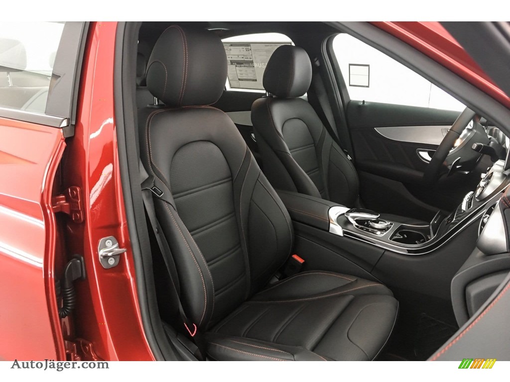 2019 C 43 AMG 4Matic Sedan - designo Cardinal Red Metallic / Black photo #5