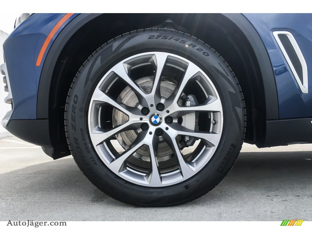2019 X5 xDrive40i - Phytonic Blue Metallic / Black photo #9