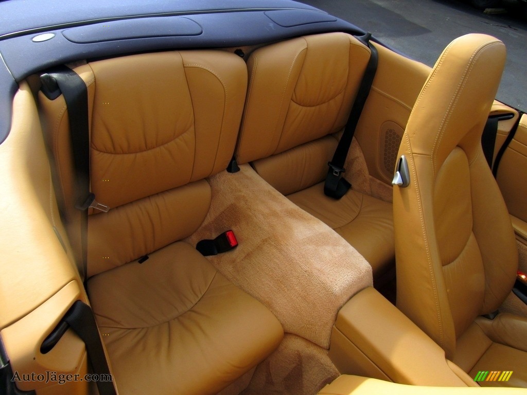 2006 911 Carrera Cabriolet - Midnight Blue Metallic / Sand Beige photo #19