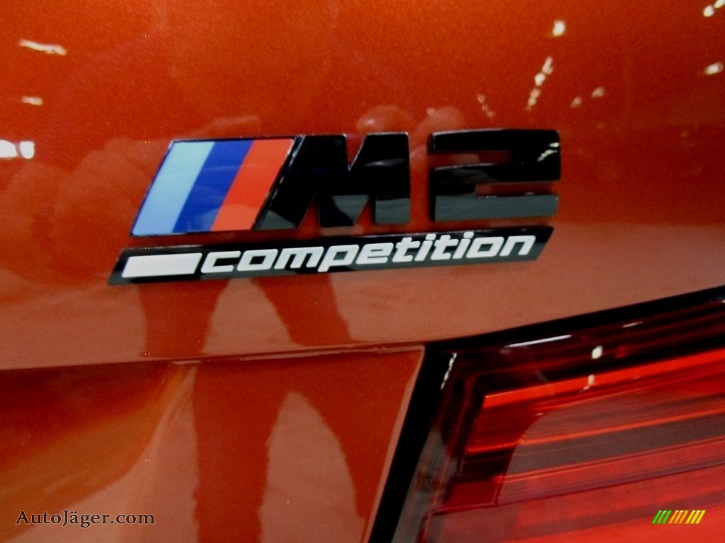 2019 M2 Competition Coupe - Sunset Orange Metallic / Black w/Orange Stitching photo #2
