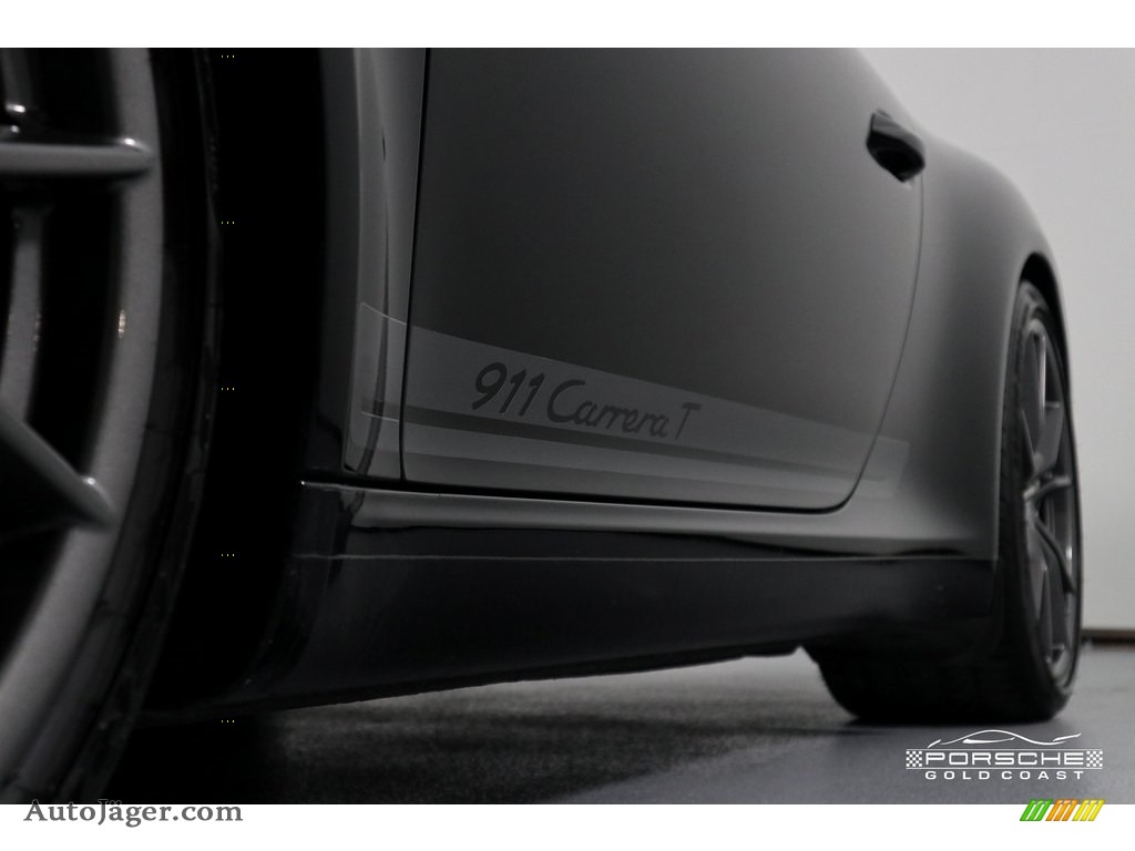 2018 911 Carrera T Coupe - Black / Black photo #10