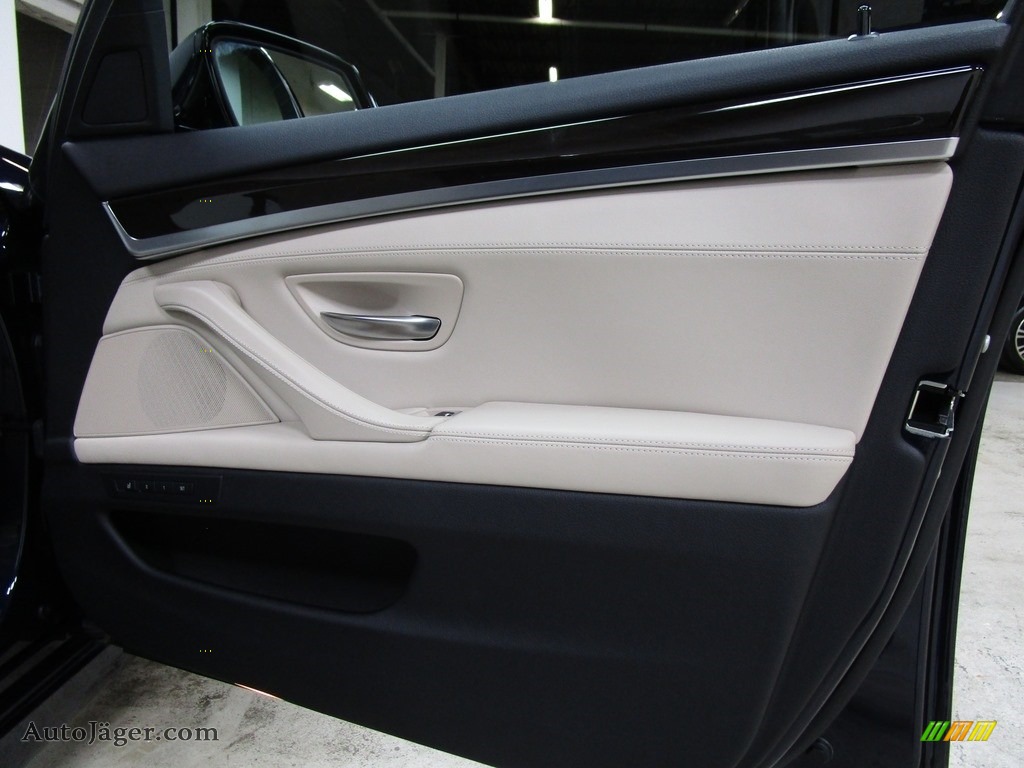 2016 5 Series 528i xDrive Sedan - Imperial Blue Metallic / Ivory White photo #12