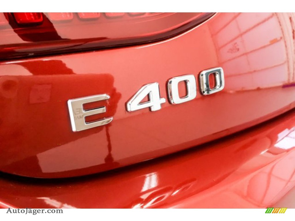 2018 E 400 Coupe - designo Cardinal Red Metallic / Macchiato Beige/Black photo #7