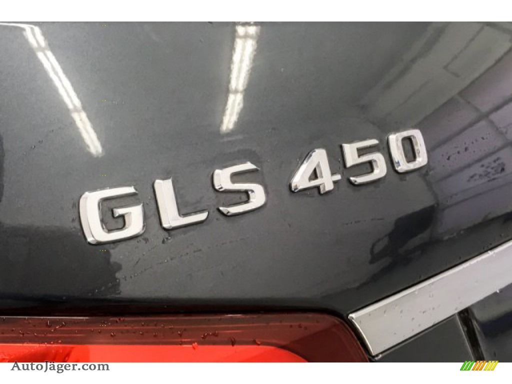 2017 GLS 450 4Matic - Steel Gray Metallic / Ginger Beige/Black photo #7
