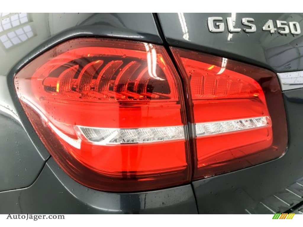 2017 GLS 450 4Matic - Steel Gray Metallic / Ginger Beige/Black photo #26
