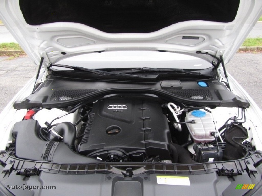 2013 A6 2.0T quattro Sedan - Ibis White / Black photo #25