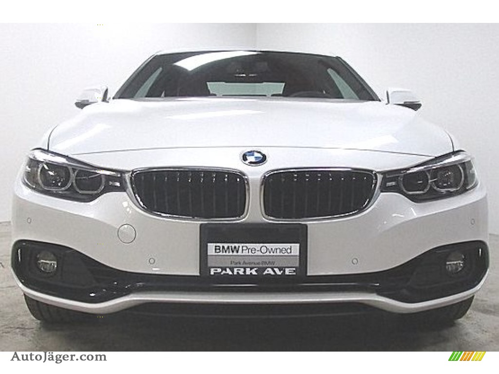 2018 4 Series 430i xDrive Coupe - Alpine White / Coral Red photo #2