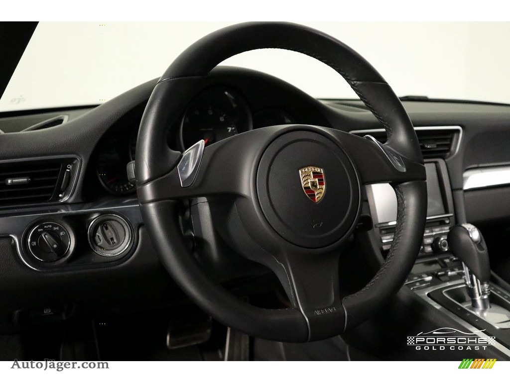 2014 911 Carrera Coupe - Agate Grey Metallic / Black photo #15